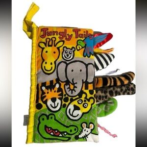 Jellycat Jungly Tails baby book plush